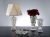Crystal Figured Dressing Table Set With Lamp