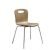 Stainless Steel Wooden Cafeteria Chair