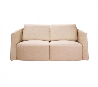 Two Seat Classic Cream Sofa