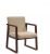 Teak Wood Fabric Restaurant Chair With Arms