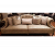 Queen Anne Style Sofa With Carved Cabriole Legs
