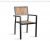 Loft Style Black Steel Frame Restaurant Chair
