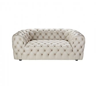 Dotted White Sofa