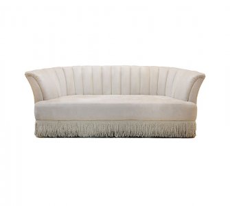 Luxury White Sofa