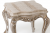 Ivory Colored Wood Texture Coffee Table