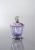 Conical Crystal Jar With Purple Lid