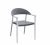 Gray And White Dining Chair