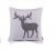 Gray Deer Cushion