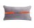 Gray Monotone Cushion With Terracotta Strap