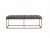 Button Tufted Bedroom Bench In Gold And Gray